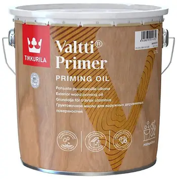 Vaj bazë për dru Tikkurila Valtti Primer, për jashtë, transparent, 3L