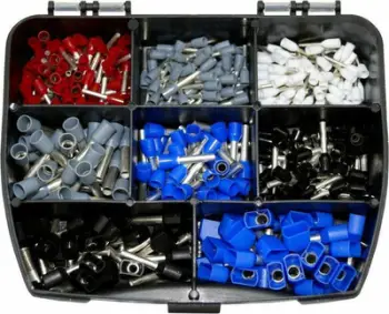 Set terminalësh të izoluar Beta Tools BM, 370 copë, 0.5 4mm², shumëngjyrësh