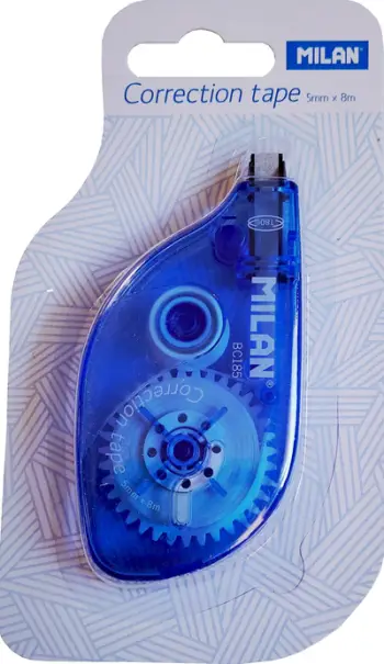 Korrektor me shirit Milan Tape Corrector, 5mm, 8m, i bardhë