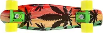 Pennyboard City Rubber Reggae, 22", polipropilen, dizajn Reggae, shumëngjyrësh