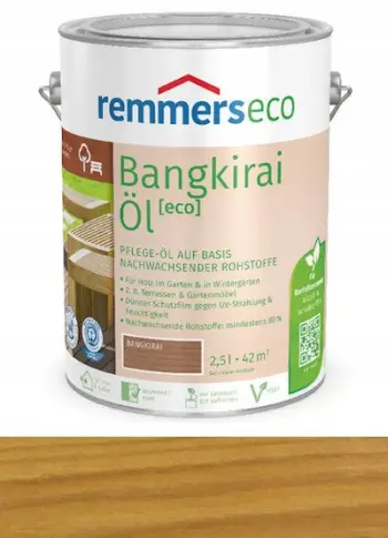 Vaj druri Eco, për terasa dhe mobilie kopshti, 2.5L, natyral