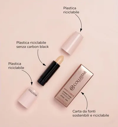 Korrektor stik refill Collistar Flawless Concealer, nuanca Amber 5 - 1