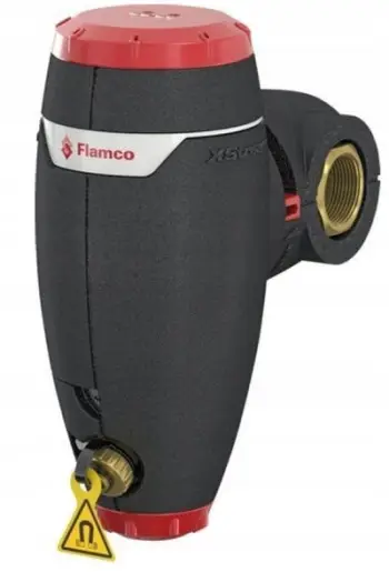 Ndarës papastërtish Flamco Xstream Clean 114, DN32, trup bronzi