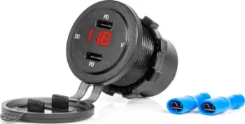 Karikues veture AMiO 04225, 2 dalje, Power Delivery, i zi