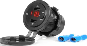 Karikues veture AMiO 04226, 2 dalje, Power Delivery, i zi