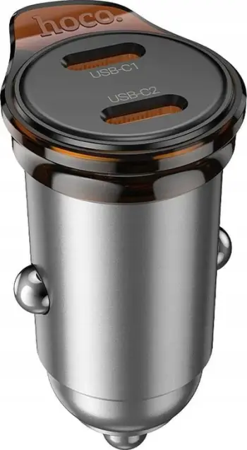 Karikues veture Hoco Z48, 2x USB C, 45W, i zi