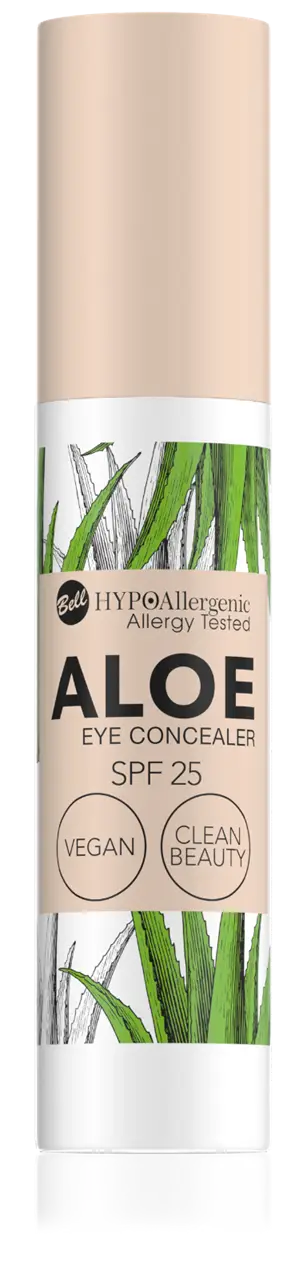 Korrektor për sy Bell HYPOAllergenic Aloe SPF 25, 02 - Peach, 5g