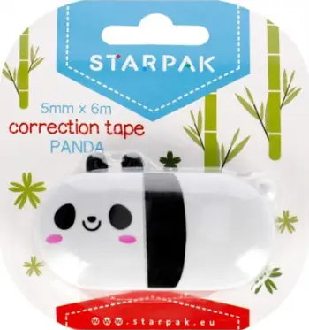 Korrektor shirit Starpak Panda, 5mm, 6m, shumëngjyrësh