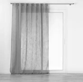 Perde dekorative Douceur d'Intérieur HALTONA, transparente, 140x240 cm, gri e lehtë