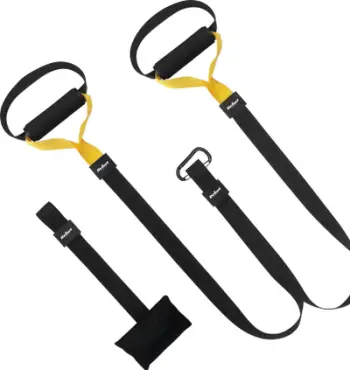 Lidhëse trajnimi Tamy TRX, për Crossfit, për derë, të zeza