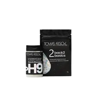 Set Tomas Arsov Back2Basics - shampon alkaline 150g + pluhur mbartës 27g