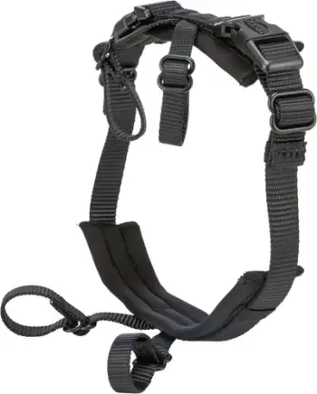 Adaptor paniku për shtrënguese qenësh Trixie, 59-92cm, 25mm, i zi
