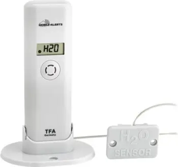 Stacion moti TFA WeatherHub 30.3305.02, sensor temperature dhe lagështie, për sistemin WeatherHub, i bardhë
