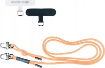 Lidhëse telefoni Mobile Origin Lanyard Rope, 6mm, 82–163cm, pjeshkë Peach Fuzz