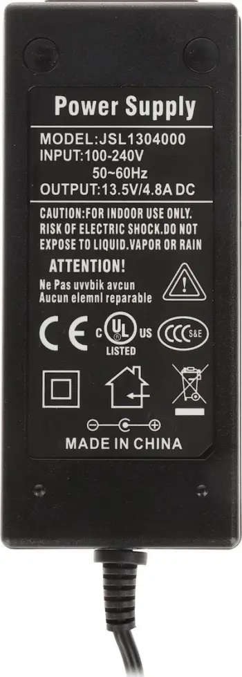 Adaptues energjie AI-9/PS, 13.5V DC, 65W, i zi