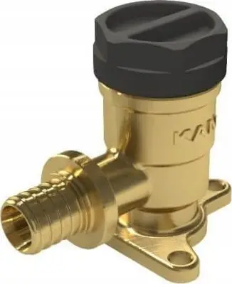 Lidhje radiatori Kan Therm UltraLine 16, filetë femër Rp 1/2", për sistem ngrohjeje, metalike