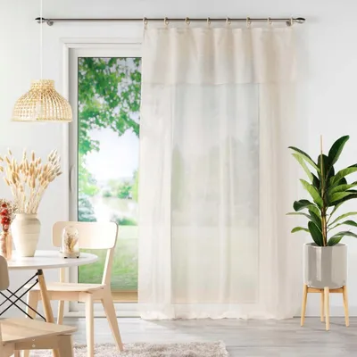 Perde me vëzhgë Douceur d’Intérieur NORINE, 140x240 cm, 100% poliester, bezhë - 2