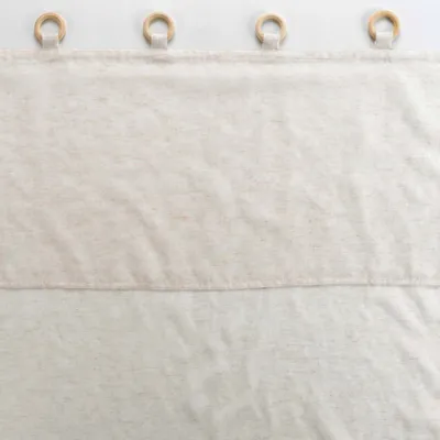 Perde me vëzhgë Douceur d’Intérieur NORINE, 140x240 cm, 100% poliester, bezhë - 4