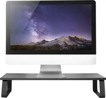 Mbajtëse monitori Mozos SINGLE-RISER-S, 60 cm, deri 20 kg, e zezë