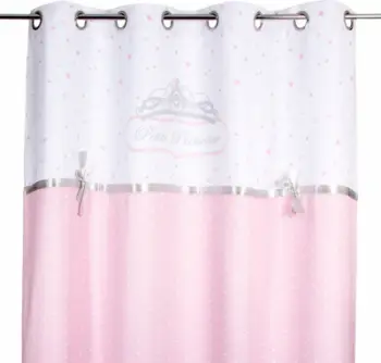Perde Princess BOW, 140x260 cm, jo transparente, shumëngjyrëshe