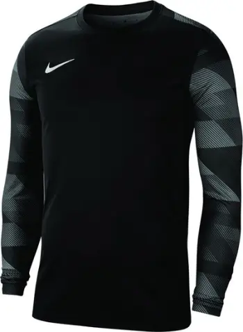 Fanellë portieri Nike Dry Park IV Jr CJ6072 010, mëngë të gjata, Dri FIT, e zezë