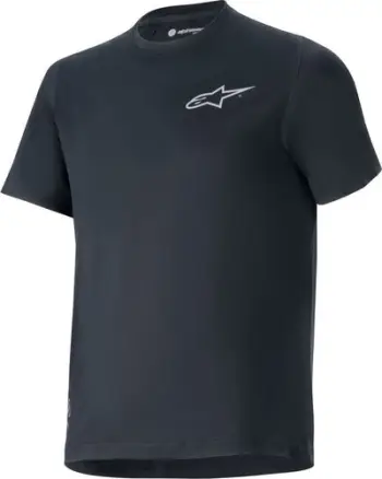Fanellë çiklizmi Alpinestars A-Aria Astar, me mëngë të shkurtra, madhësia XL, e zezë