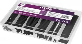 Set tuba tkurrës Orno OR-AE-13141/B, 100 copë, 10 cm, të zinj