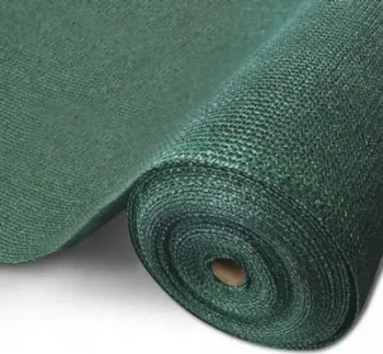 Rrjetë hijezuese Saska Garden 140 g/m², 1.5 x 50 m, e zezë jeshile