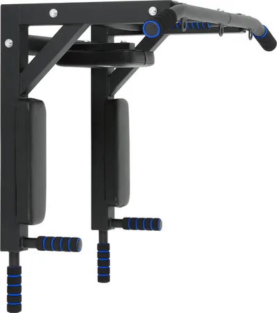 Stacion ushtrimesh Rebel Wall Mount, pull up dhe dip, max 200kg, i zi - 2