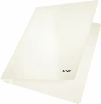 Dosje kartoni Leitz WOW, format A4, kapacitet 250 fleta, e bardhë
