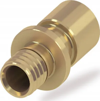 Lidhje saldimi TECE TECEflex 20x18 mm, bronz, ngjyrë ari - 2