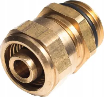 Përkthyes tubi Tece Alternative Transition, filetë mashkull 16 x 1/2", bronz
