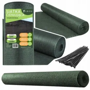 Rrjetë hijezuese për gardh Springos, 1.5 x 50 m, 140 g/m², jeshile