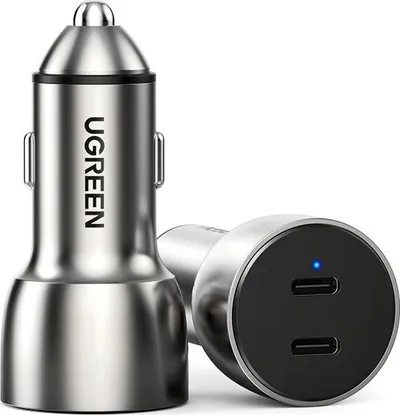 Karikues veture UGREEN USB C, 40W, 2x PD 20W, i zi - 1