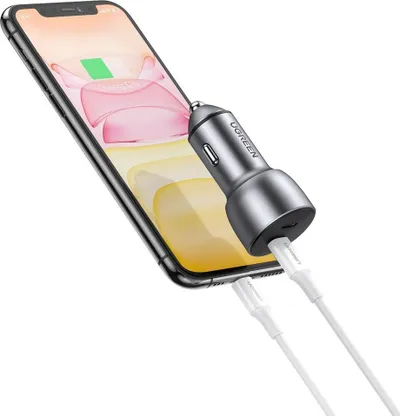 Karikues veture UGREEN USB C, 40W, 2x PD 20W, i zi - 4