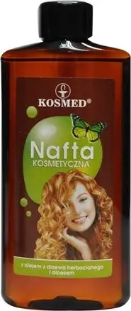 Vaj kozmetik për flokë Kosmed Cosmetic Kerosene Tea Oil, me vaj çaji dhe aloe, 150ml