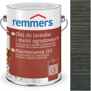 Vaj kujdesi për dru Remmers Care Oil, 0.75L, anthracite intense