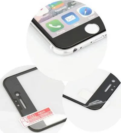 Stakllo mbrojtëse për telefon Apple iPhone 13 Mini, 5D Full Glue, xham i temperuar, e zezë - 2