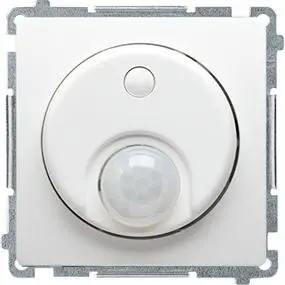 Ndërprerës me sensor lëvizjeje Kontakt-Simon Basic BMCR10P.01/11, montim i fshehtë, i bardhë me shkëlqim