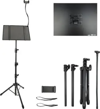 Stativ universal DNA PLS1, lartësi 65 160 cm, ngarkesë 10 kg, i zi