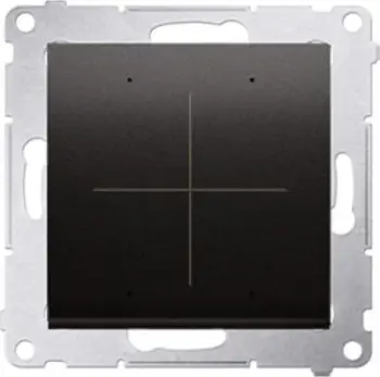 Buton inteligjent muri Kontakt-Simon Simon 54 GO DEK1W.01/48, WiFi, 230V, antracit