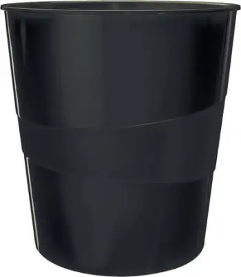Kosh letre LEITZ Recycle, 15L, plastikë e ricikluar, i zi