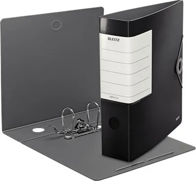 Dosje levë Leitz 180° Active Solid, A4, 82mm, e zezë - 1