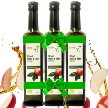 Set uthull molle e egër organike 99 LULE, 3 x 500ml
