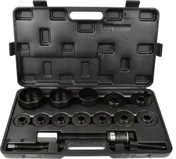 Set universale për heqjen e kushinetave të gomave GEKO, për blloqe të përparme, me vida presioni 275 mm