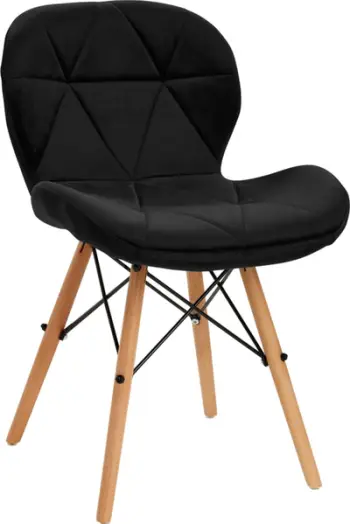 Karrige 4Rico Scandinavian QS-186, velvet, e zezë