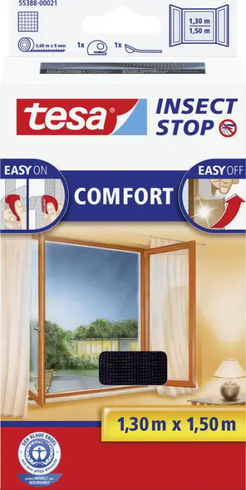 Rrjetë për mushkonja Tesa Comfort 1.30x1.50m, për dritare