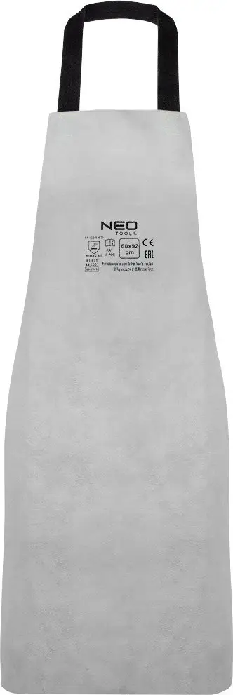 Përparëse saldimi Neo Tools, lëkurë rezistente ndaj flakës, 60x90cm, kafe