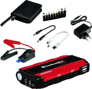 Startues baterie dhe power bank Einhell CE-JS 12, 12V, me dritë LED