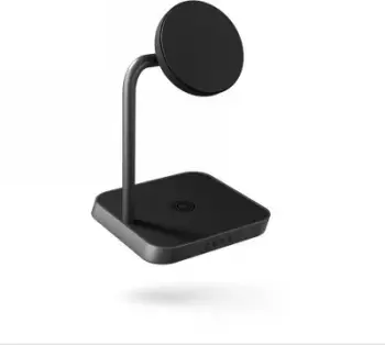 Karikues wireless ZENS Office Charger 2, Qi magnetik, për 2 pajisje, i zi